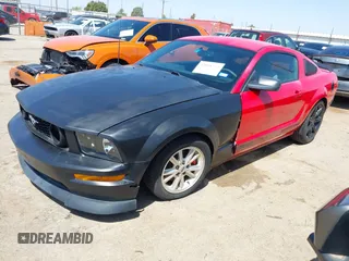 2007 Ford Mustang Deluxe with VIN 1ZVFT80N575345515, listed as a IAAI auction lot 42008753 with 165,871 mi miles and . Bid and sale history available at DreamBid. Image 20.