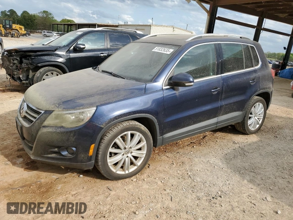 2011 Volkswagen Tiguan S with VIN WVGAV7AX0BW558615, listed as a Copart auction lot 51832635 with Not provided miles and Clean title. Bid and sale history available at DreamBid. Image 1.