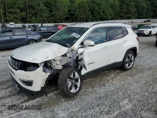 2021 Jeep Compass Limited with VIN 3C4NJCCB5MT531463, listed as a Copart auction lot 61454695 with 69,976 mi miles and Salvage title. Bid and sale history available at DreamBid. Image 1.