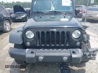 2017 Jeep Wrangler Unlimited Sport with VIN 1C4BJWDG6HL699547, listed as a IAAI auction lot 42652658 with 89,286 mi miles and . Bid and sale history available at DreamBid. Image 12.