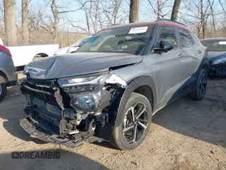 2022 Chevrolet TrailBlazer RS with VIN KL79MUSL2NB098743, listed as a IAAI auction lot 41775936 with 64,292 mi miles. Bid and sale history available at carsss.com. Image 6.