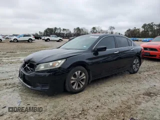 2015 Honda Accord Sedan LX with VIN 1HGCR2F38FA267536, listed as a Copart auction lot 89186855 with 145,788 mi miles and Clean Title. Bid and sale history available at carsss.com. Image 1.