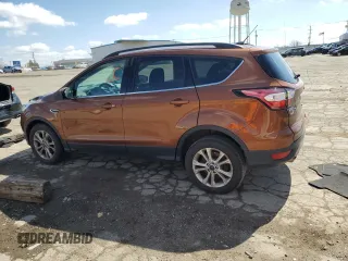 2017 Ford Escape SE with VIN 1FMCU0GD3HUD52581, listed as a Copart auction lot 49813305 with 129,762 mi miles and Clean Title. Bid and sale history available at carsss.com. Image 2.