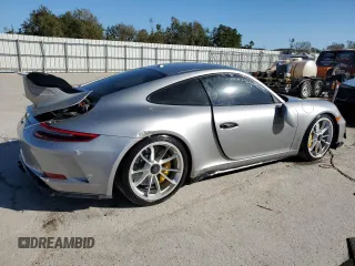 2018 Porsche 911 GT3 with VIN WP0AC2A92JS174646, listed as a Copart auction lot 80359474 with Not Provided miles and Non Repairable. Bid and sale history available at DreamBid. Image 3.