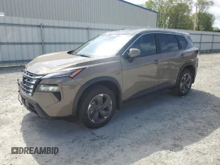 2025 Nissan Rogue SV with VIN 5N1BT3BA4SC804189, listed as a Copart auction lot 51715375 with 2,277 mi miles and Salvage Title. Bid and sale history available at DreamBid. Image 1.