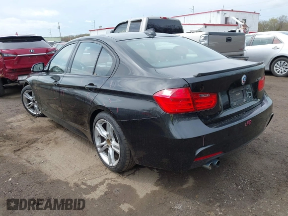 2013 BMW 3 Series 328i with VIN WBA3A5C57DF602635, listed as a IAAI auction lot 41917476 with 135,308 mi miles and . Bid and sale history available at DreamBid. Image 3.