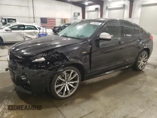 2018 BMW X4 M40i with VIN 5UXXW7C54J0W63858, listed as a Copart auction lot 52360364 with 53,377 mi miles. Bid and sale history available at carsss.com. Image 1.