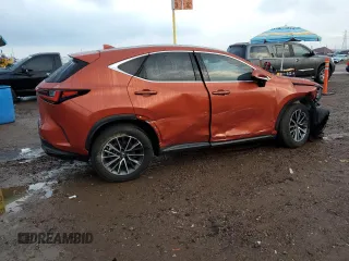 2022 Lexus NX with VIN JTJGKCEZ8N2000421, listed as a Copart auction lot 72656752 with 0 mi miles. Bid and sale history available at carsss.com. Image 3.