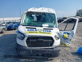 2020 Ford Transit Cargo with VIN 1FTBR1C83LKB03380, listed as a IAAI auction lot 40415265 with 56,452 mi miles. Bid and sale history available at carsss.com. Image 12.