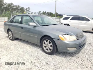 2001 Toyota Avalon XL w/Bucket Seats with VIN 4T1BF28B91U122547, listed as a Copart auction lot 53041735 with 254,722 mi miles and Salvage Title. Bid and sale history available at carsss.com. Image 4.