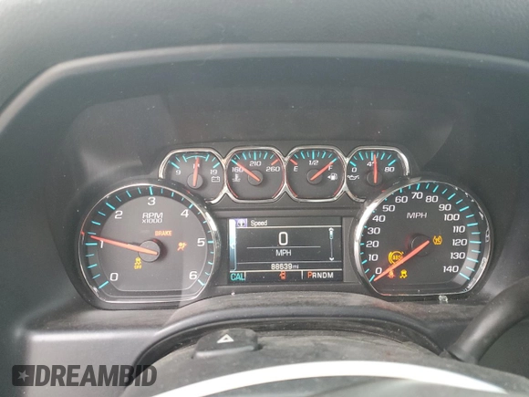 2015 Chevrolet Silverado 1500 LT with VIN 1GCVKREC6FZ406389, listed as a Copart auction lot 54879015 with 88,639 mi miles and Clean Title. Bid and sale history available at carsss.com. Image 9.