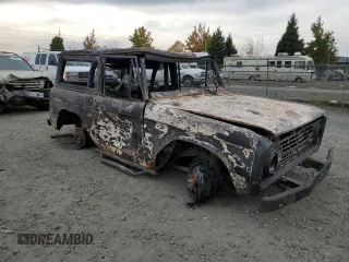 1968 Ford Bronco z VIN U14NLD27653, wystawiony jako Copart lot #75441944 z przebiegiem Nie podano mil oraz Szkoda całkowita • Salvage title. Historia ofert i sprzedaży dostępna na DreamBid. Obrazek 4.