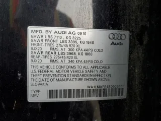 2011 Audi Q7 3.0L TDI Premium Plus with VIN WA1LMAFE4BD003077, listed as a Copart auction lot 86220764 with 171,116 mi miles and Clean Title. Bid and sale history available at carsss.com. Image 13.