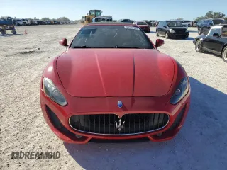 2014 Maserati GranTurismo Convertible Sport with VIN ZAM45VMA8E0110588, listed as a Copart auction lot 82513364 with 0 mi miles and Salvage Title. Bid and sale history available at carsss.com. Image 5.