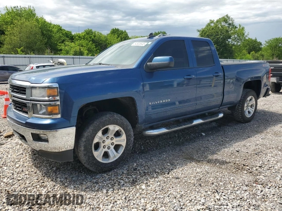 2015 Chevrolet Silverado 1500 LT with VIN 1GCVKREC9FZ384808, listed as a Copart auction lot 54905845 with 191,317 mi miles and Salvage Title. Bid and sale history available at DreamBid. Image 1.