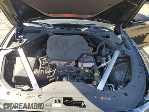 2024 Genesis G70 2.5T with VIN KMTG34SC5RU143084, listed as a Copart auction lot 49413075 with 12,447 mi miles and Clean title. Bid and sale history available at DreamBid. Image 11.