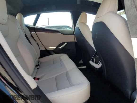2022 Tesla Model S with VIN 5YJSA1E58NF463934, listed as a Copart auction lot 52435155 with 18,954 mi miles and Salvage Title. Bid and sale history available at DreamBid. Image 10.