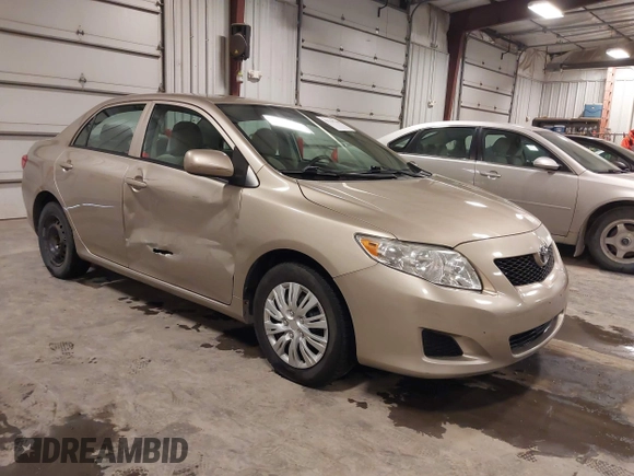 2010 Toyota Corolla with VIN 2T1BU4EE2AC369927, listed as a IAAI auction lot 41519760 with 135,639 mi miles. Bid and sale history available at carsss.com. Image 1.