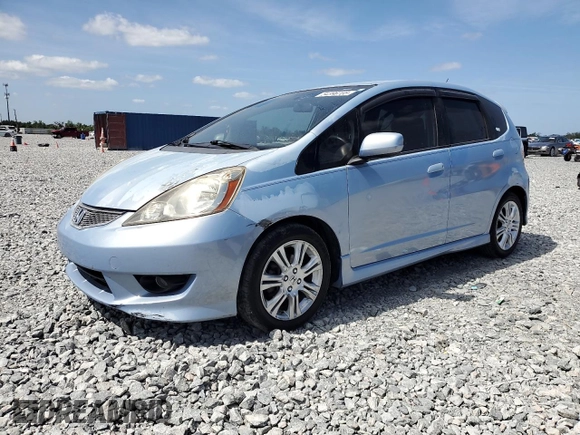 2010 Honda Fit Sport with VIN JHMGE8H48AC031131, listed as a Copart auction lot 54396705 with 89,902 mi miles and Salvage Title. Bid and sale history available at carsss.com. Image 1.