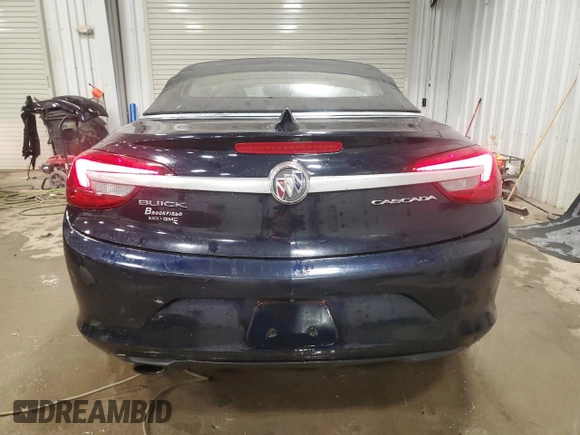 2018 Buick Cascada Premium with VIN W04WH3N53JG071723, listed as a Copart auction lot 82610134 with 117,852 mi miles and Salvage title. Bid and sale history available at DreamBid. Image 6.