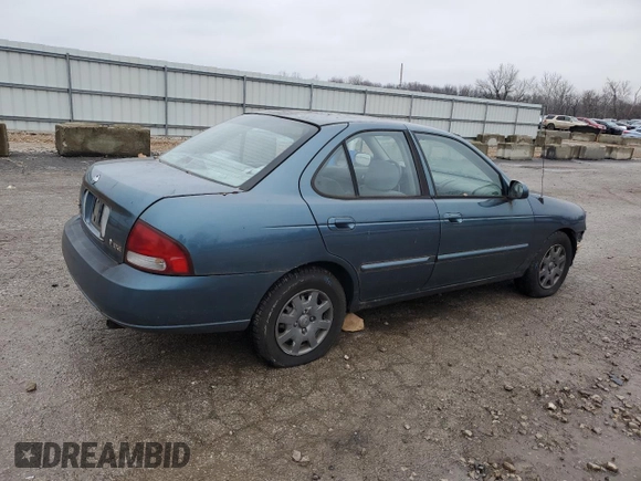 2002 Nissan Sentra GXE z VIN 3N1CB51D32L649659, wystawiony jako Copart lot #85820784 z przebiegiem 201 084 mil mil oraz Szkoda całkowita • Salvage title. Historia ofert i sprzedaży dostępna na DreamBid. Obrazek 3.