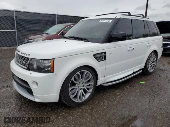2012 Land Rover Range Rover Sport SC Autobiography with VIN SALSP2E41CA734990, listed as a Copart auction lot 57057275 with 90,930 mi miles and Clean title. Bid and sale history available at DreamBid. Image 1.