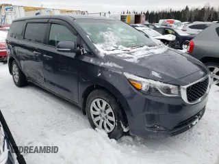 2017 Kia Sedona L with VIN KNDMA5C18H6341624, listed as a Copart auction lot 41858055 with 175,566 mi miles and Salvage Title. Bid and sale history available at carsss.com. Image 4.