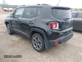 2015 Jeep Renegade Limited z VIN ZACCJBDT3FPC50720, wystawiony jako IAAI lot #42193078 z przebiegiem 40 821 mil mil oraz . Historia ofert i sprzedaży dostępna na DreamBid. Obrazek 3.