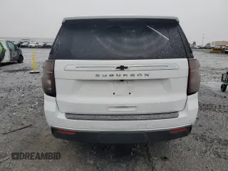 2023 Chevrolet Suburban LS z VIN 1GNSKBKD7PR264540, wystawiony jako Copart lot #84848104 z przebiegiem 18 963 mil mil oraz Szkoda całkowita • Salvage title. Historia ofert i sprzedaży dostępna na DreamBid. Obrazek 6.