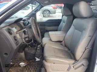 2010 Ford F-150 XL with VIN 1FTMF1EW3AFD75950, listed as a Copart auction lot 42587125 with 137,761 mi miles and Salvage Title. Bid and sale history available at DreamBid. Image 7.
