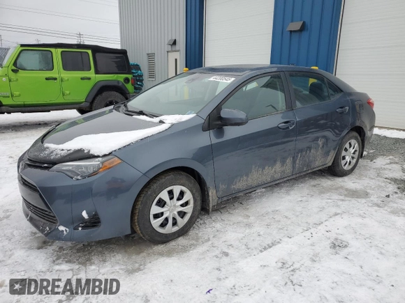 2019 Toyota Corolla L z VIN 2T1BURHE4KC127909, wystawiony jako Copart lot #44200545 z przebiegiem 74 856 mil mil oraz Czysty tytuł • Clean title. Historia ofert i sprzedaży dostępna na DreamBid. Obrazek 1.