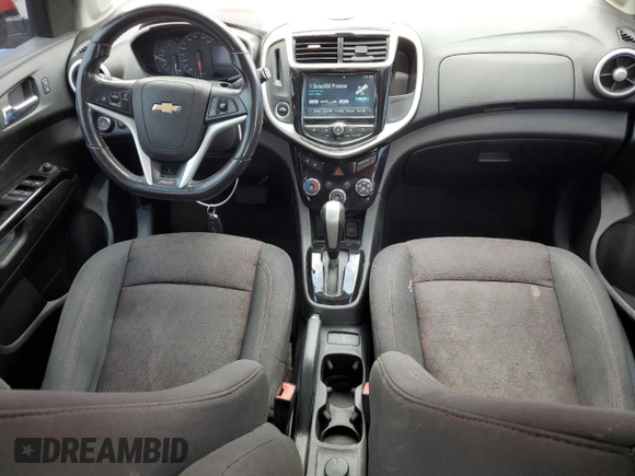 2017 Chevrolet Sonic LT with VIN 1G1JD6SB5H4142044, listed as a Copart auction lot 61571555 with 116,008 mi miles and Salvage title. Bid and sale history available at DreamBid. Image 8.