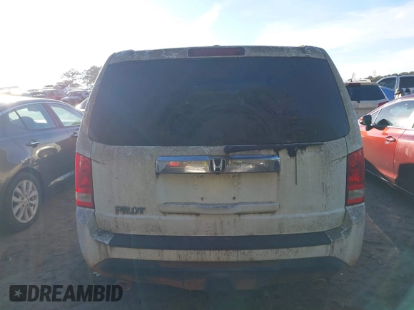 2012 Honda Pilot EX-L with VIN 5FNYF3H56CB034078, listed as a IAAI auction lot 40831718 with 129,336 mi miles. Bid and sale history available at carsss.com. Image 16.
