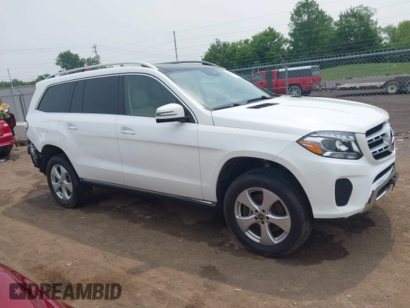 2018 Mercedes-Benz GLS 450 with VIN 4JGDF6EE2JB023644, listed as a IAAI auction lot 42431579 with 95,940 mi miles and . Bid and sale history available at DreamBid. Image 14.