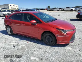 2021 Toyota Corolla LE with VIN JTDEPMAE9MJ138087, listed as a Copart auction lot 47800135 with 46,969 mi miles and Salvage Title. Bid and sale history available at DreamBid. Image 4.