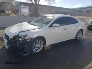2012 Nissan Maxima S with VIN 1N4AA5AP0CC826981, listed as a Copart auction lot 48478105 with 74,365 mi miles and Salvage Title. Bid and sale history available at DreamBid. Image 1.