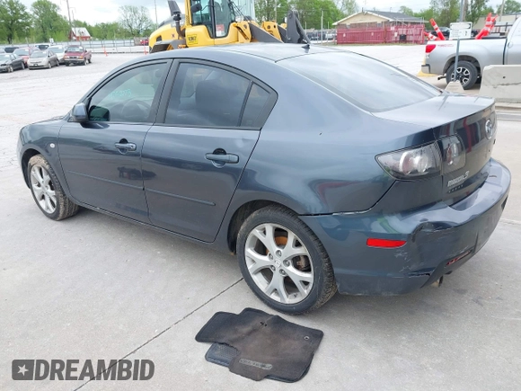 2009 Mazda Mazda3 i Touring Value with VIN JM1BK32F691204055, listed as a IAAI auction lot 42152273 with 252,960 mi miles. Bid and sale history available at carsss.com. Image 3.