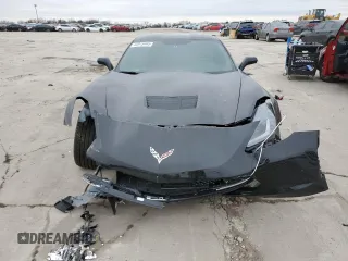 2017 Chevrolet Corvette 1LT with VIN 1G1YB2D75H5116382, listed as a Copart auction lot 45915445 with 0 mi miles and Salvage Title. Bid and sale history available at carsss.com. Image 5.