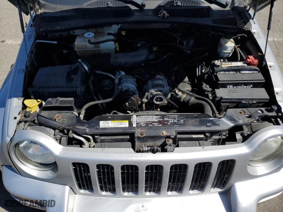 2004 Jeep Liberty Sport with VIN 1J4GL48K64W314347, listed as a Copart auction lot 52372095 with 95,127 mi miles and Clean Title. Bid and sale history available at carsss.com. Image 12.