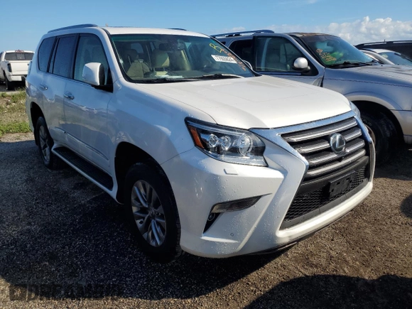 2014 Lexus GX 460 Luxury with VIN JTJJM7FX3E5087566, listed as a Copart auction lot 77655624 with 156,333 mi miles and Salvage title. Bid and sale history available at DreamBid. Image 4.