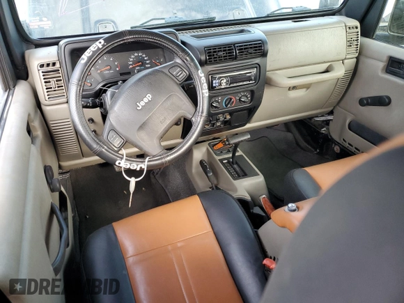 2004 Jeep Wrangler Rubicon with VIN 1J4FA69S54P769356, listed as a Copart auction lot 74089914 with 0 mi miles and Salvage Title. Bid and sale history available at carsss.com. Image 8.