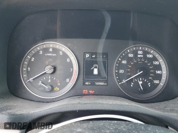 2018 Hyundai Tucson SEL with VIN KM8J3CA49JU608135, listed as a Copart auction lot 52736635 with 100,992 mi miles and Clean title. Bid and sale history available at DreamBid. Image 9.