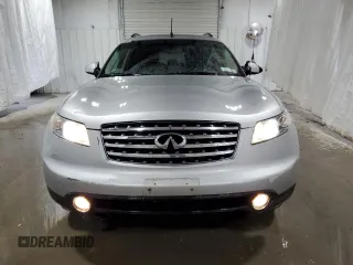 2005 Infiniti FX35 with VIN JNRAS08W75X215851, listed as a Copart auction lot 49557125 with 170,013 mi miles and Clean Title. Bid and sale history available at carsss.com. Image 5.