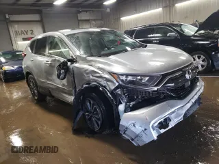 2021 Honda CR-V EX-L with VIN 5J6RW2H89ML024243, listed as a Copart auction lot 48959605 with 29,937 mi miles and Salvage Title. Bid and sale history available at carsss.com. Image 4.