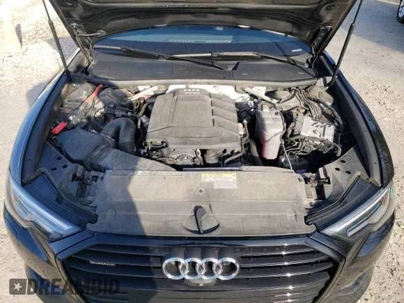 2019 Audi A6 Premium Plus with VIN WAUE8AF25KN121607, listed as a Copart auction lot 48273544 with 57,002 mi miles. Bid and sale history available at carsss.com. Image 11.