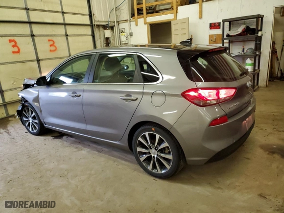 2020 Hyundai Elantra GT with VIN KMHH35LE8LU127294, listed as a Copart auction lot 44122104 with 15,093 mi miles. Bid and sale history available at carsss.com. Image 2.