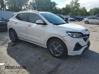2023 Buick Encore GX Select with VIN KL4MMDSL9PB079729, listed as a Copart auction lot 63865455 with 21,043 mi miles and Salvage title. Bid and sale history available at DreamBid. Image 4.