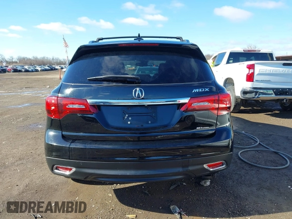 2015 Acura MDX Tech Pkg with VIN 5FRYD4H48FB026490, listed as a IAAI auction lot 41791560 with 190,000 mi miles. Bid and sale history available at carsss.com. Image 16.