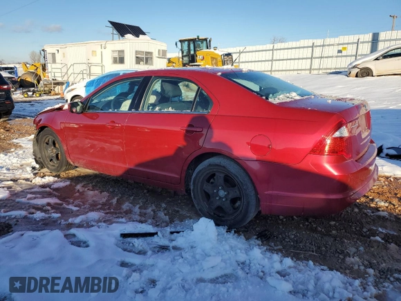 2010 Ford Fusion SE with VIN 3FAHP0HA7AR382448, listed as a Copart auction lot 87629985 with 0 mi miles and Salvage Title. Bid and sale history available at carsss.com. Image 2.