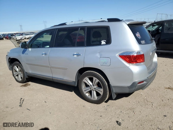2011 Toyota Highlander Limited with VIN 5TDYK3EH7BS044171, listed as a Copart auction lot 52055235 with 202,724 mi miles and Non Repairable. Bid and sale history available at carsss.com. Image 2.